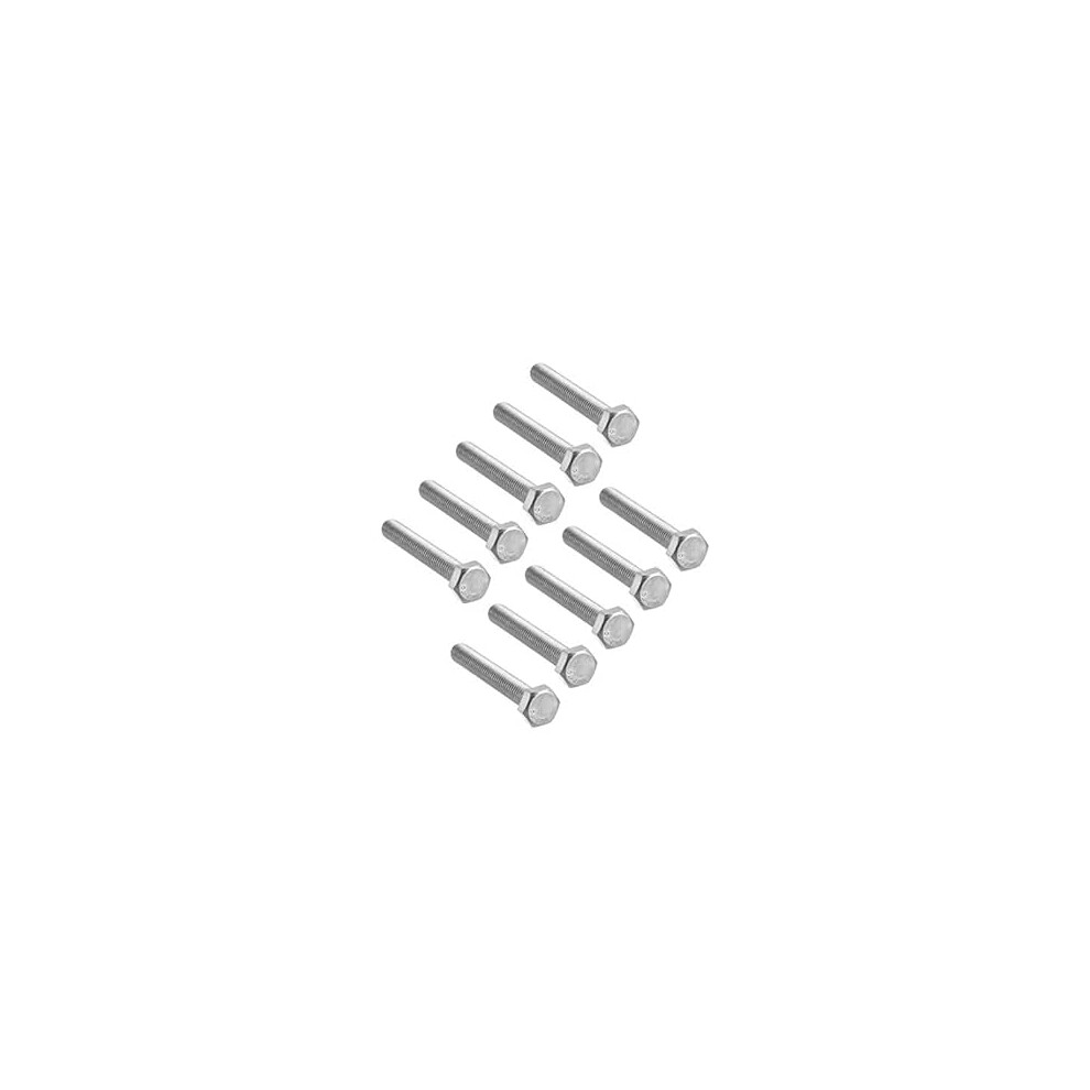 M8 Thread 55Mm Length Hex Bolts 304 Stainless Steel Hexagon Screw Bolt 10Pcs 9188143054836