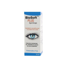 Biosoft Plus Eye Drops Suitable for Sensitive Eyes 10 mL