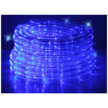 9m Bright Blue LED Christmas Disco DJ Rope Light Mains Operated