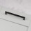 (160mm Handle) Matt Black Cabinet Handles Square Design 4