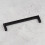 (160mm Handle) Matt Black Cabinet Handles Square Design 7