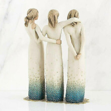 By My Side Sculpted Hand-painted Figure Resin Desktop Ornament Home Decorative Statue Gift For