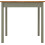Seconique Ludlow Dining Set with 4 Green Chairs Oak effect Table 5