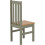 Seconique Ludlow Dining Set with 4 Green Chairs Oak effect Table 9