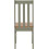 Seconique Ludlow Dining Set with 4 Green Chairs Oak effect Table 10
