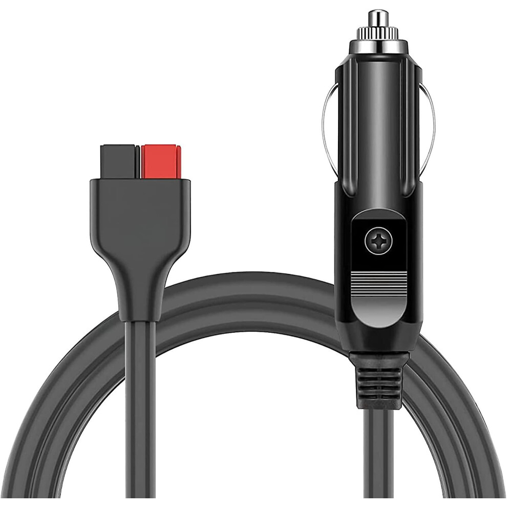Kryc-12V Car Adapter, Cigarette Lighter Plug To Portable Powerpole Connector Adapter, Car Cigarette Lighter To 12V Anderson Connector For Portable Sol 4814698383057
