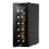 Dellonda Baridi 12 Bottle Wine Cooler with Digital Touch Screen Controls & LED Light, Black - DH73 3