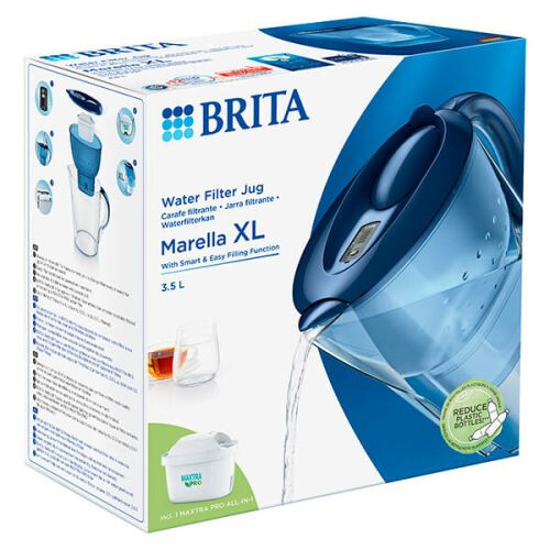 BRITA Brita Marella XL Blue Water Filter Jug 1