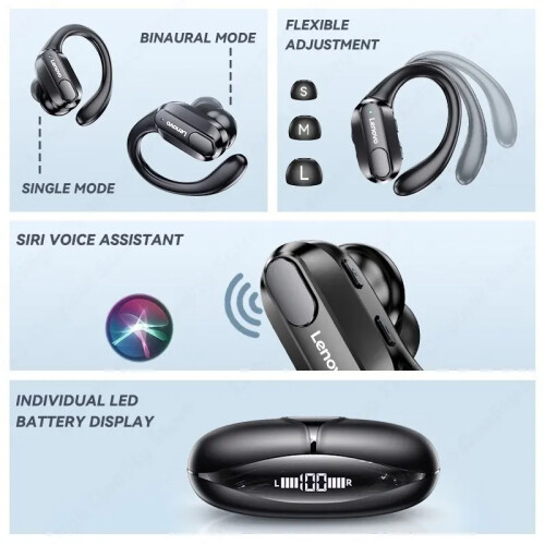 Lenovo Lenovo XT80 TWS Wireless earphones (black) 2