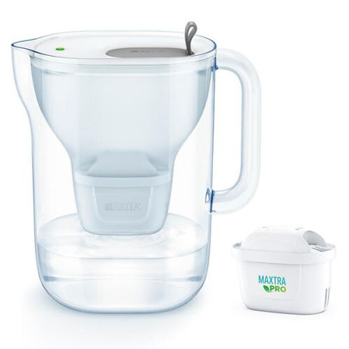 BRITA BRITA Style Cool Wasserfilterkanne grau + 1 x Maxtra Pro All-in-1 2