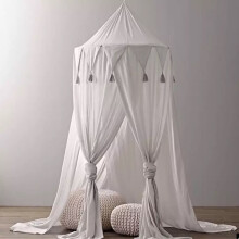 Bed Canopy for Kids Bed, Round Dome Hanging Room Canopy Tent