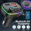 Car FM Transmitter Bluetooth 5.0 Handsfree Car Kit 4