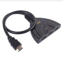 HDMI Switcher HDMI Converter Cabo HDMI Switch HDMI 3 x 1 Repartidor 3 Portas
