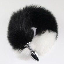 Fox Tail Erotic Fetish Stainless Steel Anal Butt Plug Sex Toy Couples