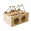 Small Mousetrap 2 Holes Wooden Mouse Trap 1