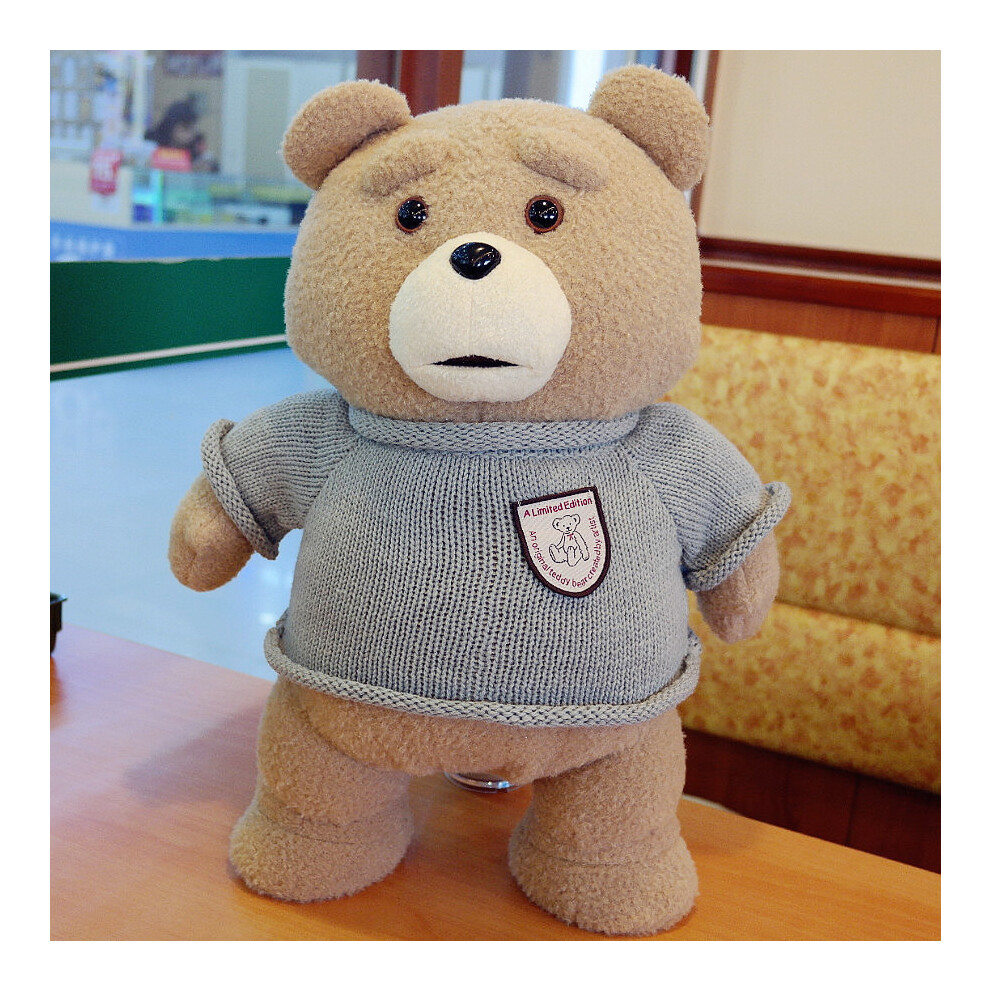 Rywolt (Blue) 43Cm Movie Ted Bear Plush Toys Soft Stuffed Doll Teddy Bears Kids Gift Plushies Blue