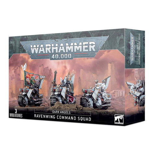 Warhammer Games Workshop Dark Angels Ravenwing Command Squad Warhammer 40k 44-11 - Tabletop Miniatures Wargame