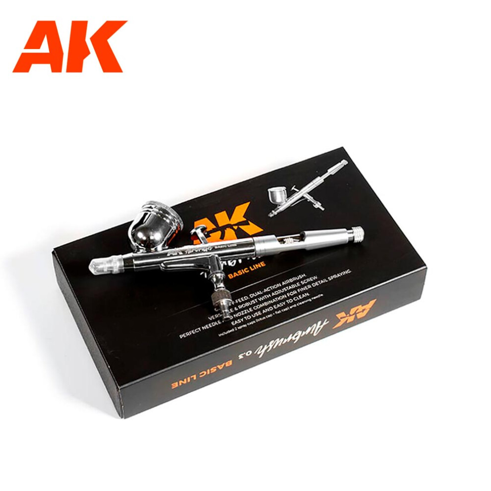 Ak Interactive 9000 Airbrush Basic Line Model Painting Tool Size 0.3