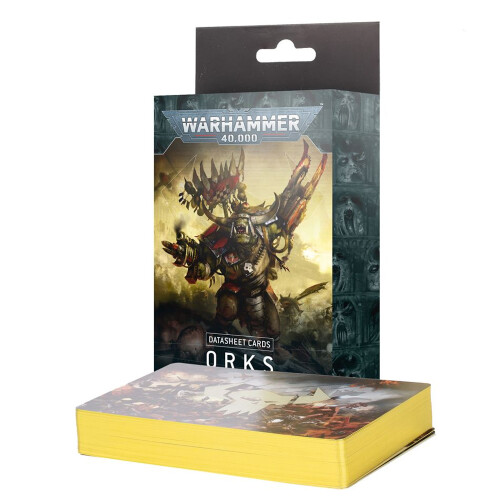 Warhammer Games Workshop Warhammer 40k Datasheet Cards: Orks 50-02