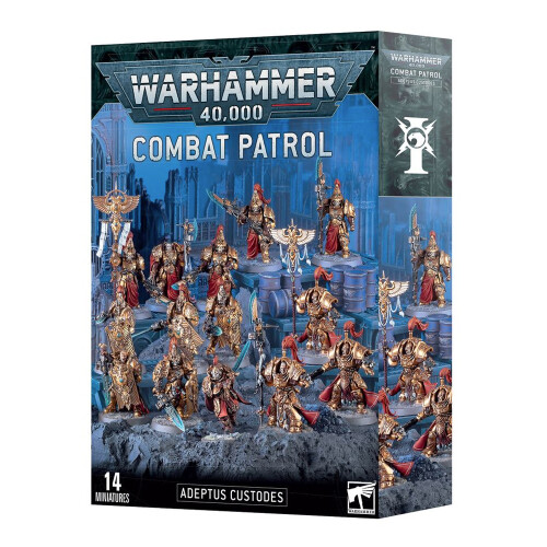 Games Workshop Warhammer 40k Combat Patrol: Adeptus Custodes 73-01 - Tabletop Miniatures Wargame