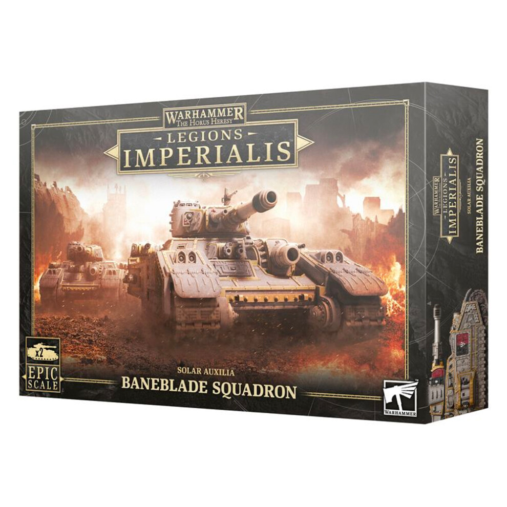 Warhammer Games Workshop Legions Imperialis: Baneblade Squadron 03-13 - Tabletop Miniatures Wargame