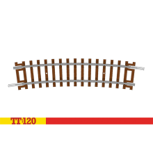 Hornby TT:120 Half Curve - 3rd Radius 15 353mm TT8016