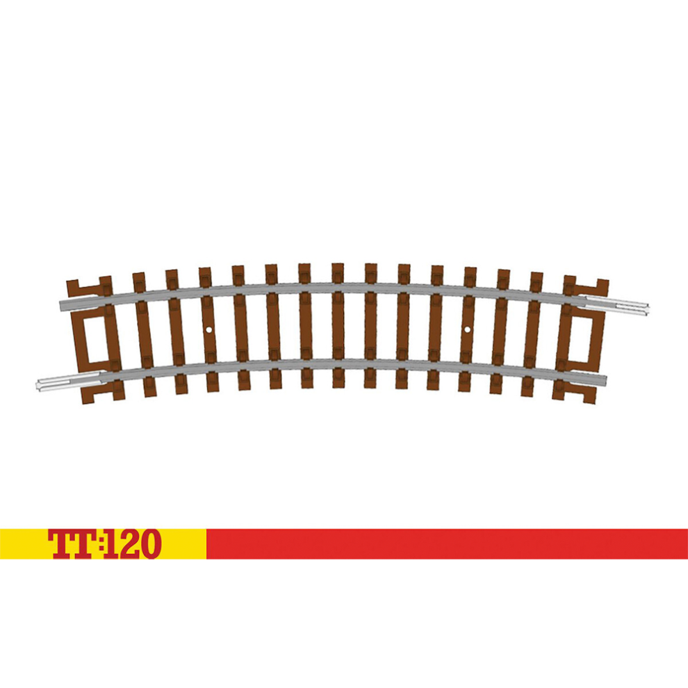 Hornby TT:120 Half Curve - 3rd Radius 15 353mm TT8016