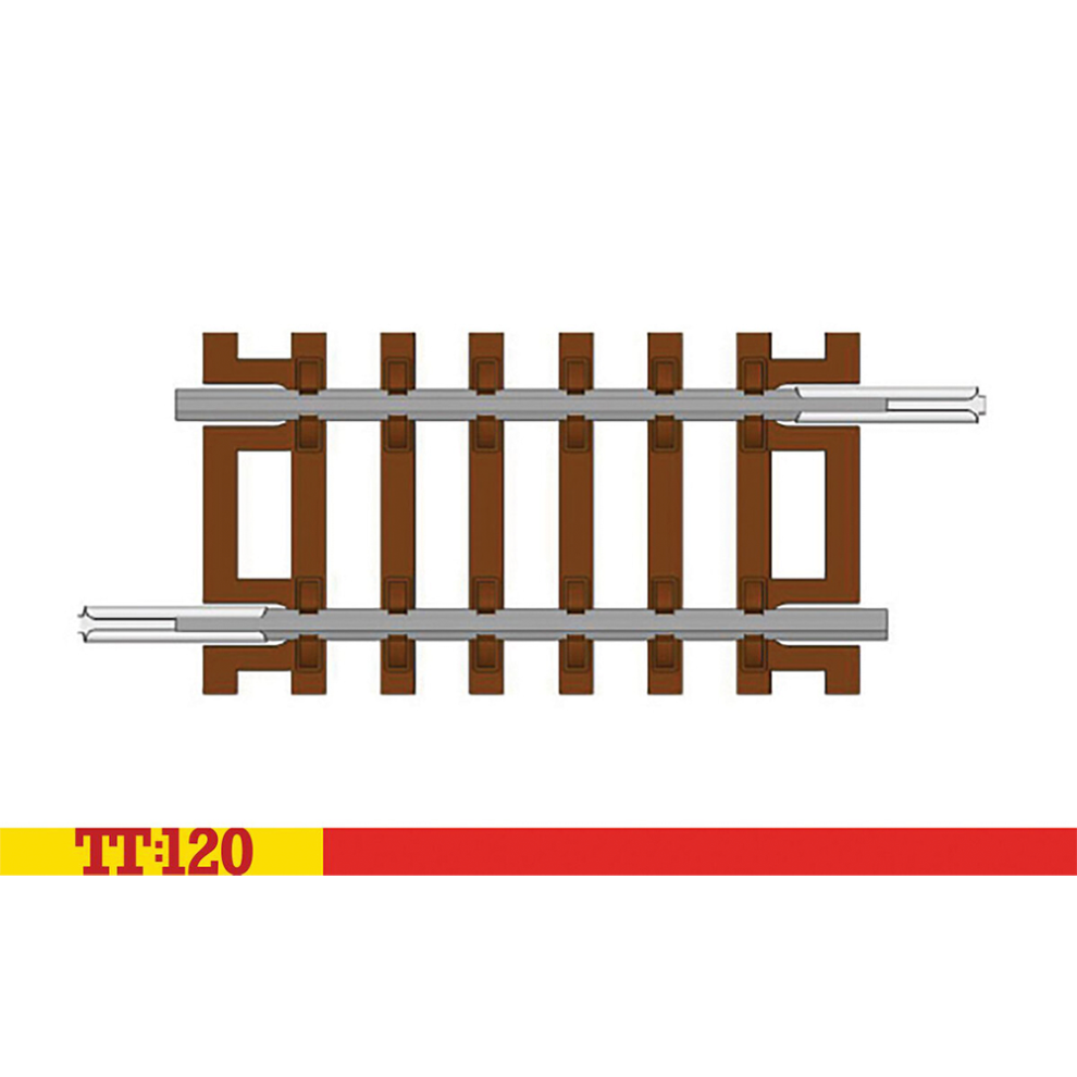 Hornby TT:120 Quarter Straight Track 41.5mm TT8011