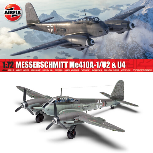 Airfix Airfix A04066 Messerschmitt Me410A-1/U2 & U4 1:72 Model Kit