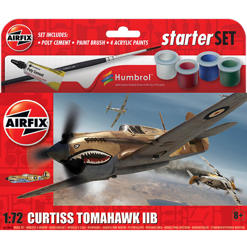 Airfix A55101A Hanging Gift Set - Curtiss Tomahawk IIB 1:72 Model Kit