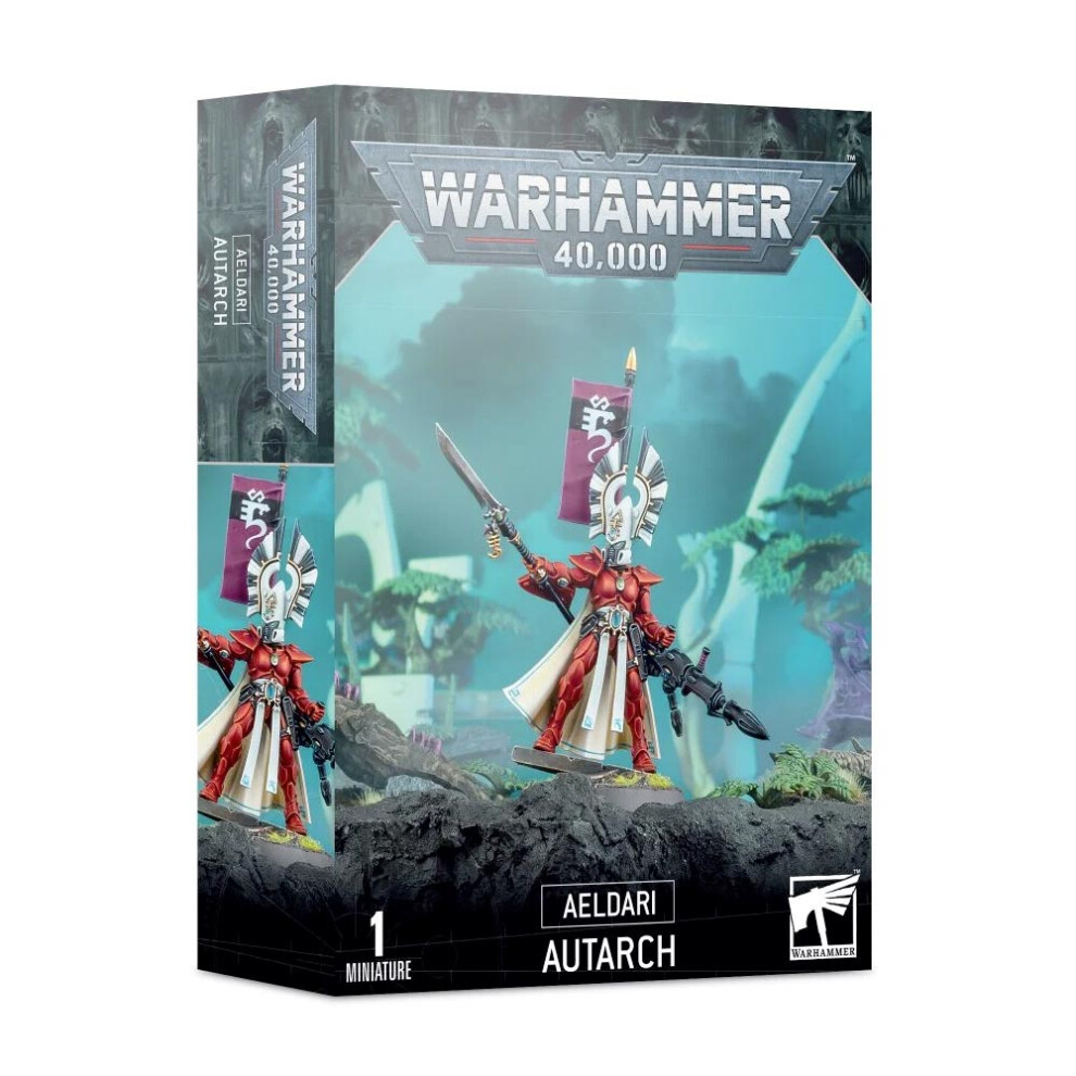 Warhammer Games Workshop 40K Aeldari: Autarch 46-30 - Tabletop Miniatures Wargame
