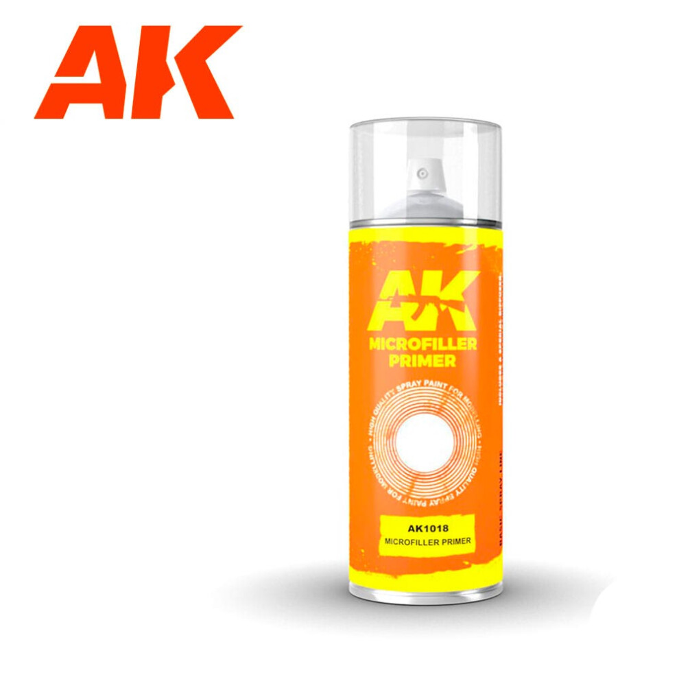 Ak Interactive 1018 Microfiller Primer Spray 150Ml