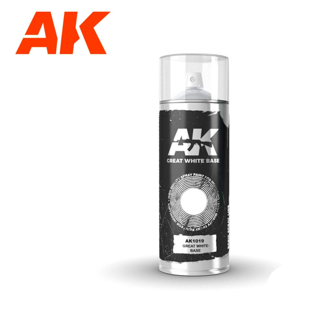 Ak Interactive White 1019 Great Base Spray 150Ml