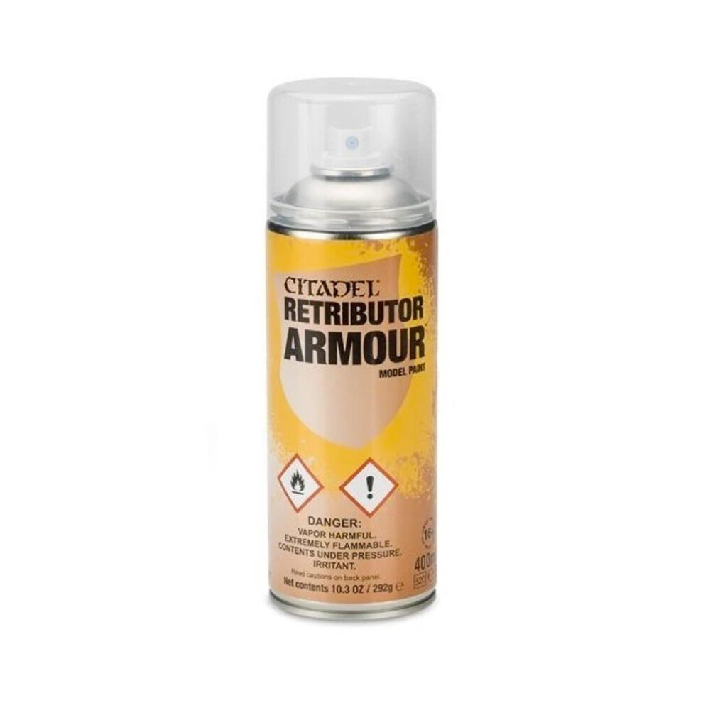 Games Workshop Citadel Spray Paint: Retributor Armour Warhammer 62-25