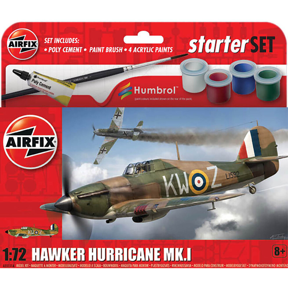 Airfix A55111A Hanging Gift Set - Hawker Hurricane Mk.I 1:72 Model Kit