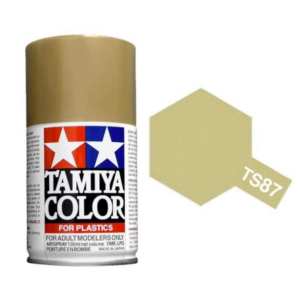 TAMIYA TS-87 Titanium Gold 100ml Plastic Model Kit Spray Paint 85087