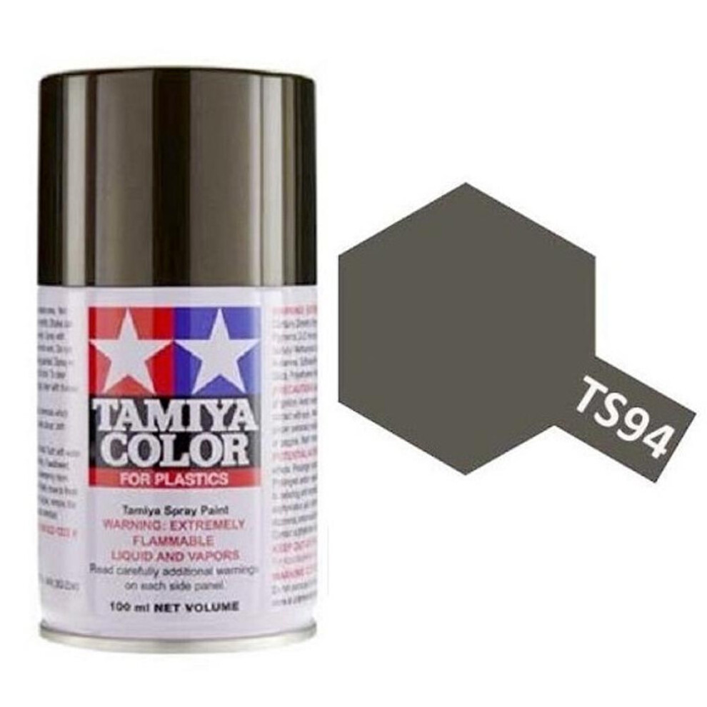 TAMIYA TS-94 Metallic Grey 100ml Plastic Model Kit Spray Paint 85094