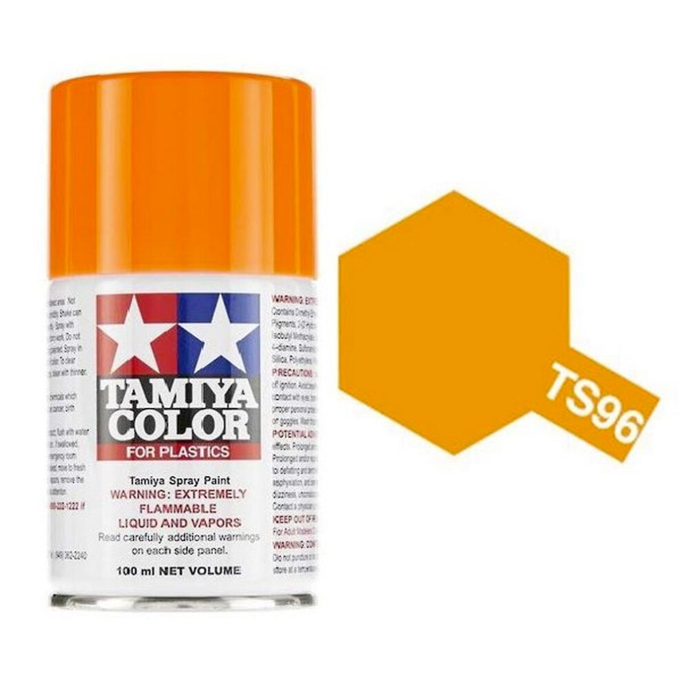 TAMIYA TS-96 Fluorescent Orange 100ml Plastic Model Kit Spray Paint 85096