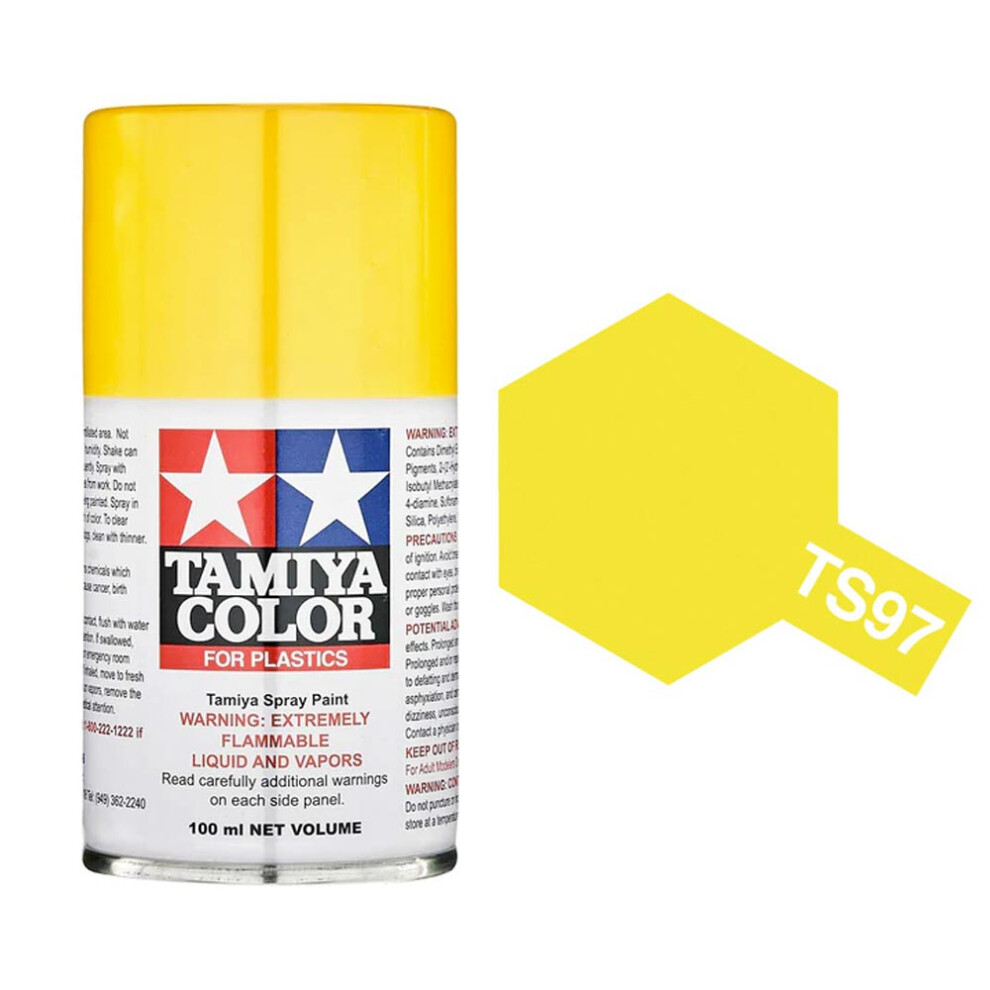 TAMIYA TS-97 Pearl Yellow 100ml Plastic Model Kit Spray Paint 85097