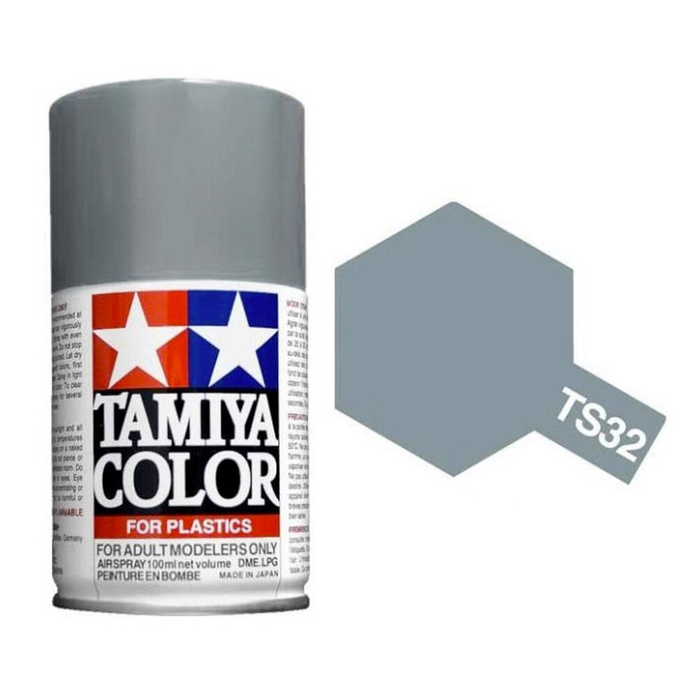 TAMIYA TS-32 Haze Grey 100ml Plastic Model Kit Spray Paint 85032