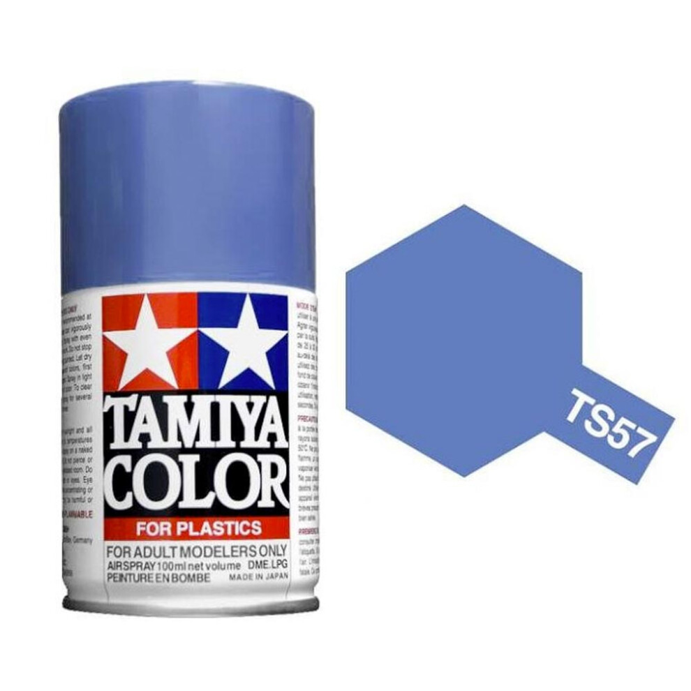 TAMIYA TS-57 Blue Violet 100ml Plastic Model Kit Spray Paint 85057