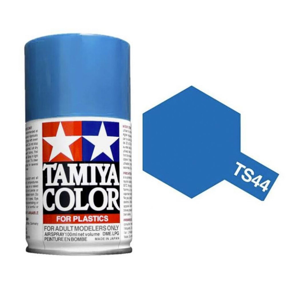 Tamiya Ts-44 Brilliant 100Ml Plastic Model Kit Spray Paint 85044 Blue