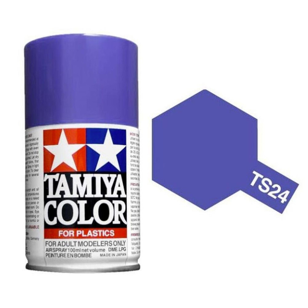 TAMIYA TS-24 Purple 100ml Plastic Model Kit Spray Paint 85024