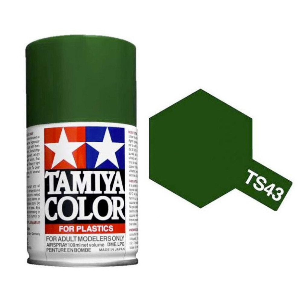 TAMIYA TS-43 Racing Green 100ml Plastic Model Kit Spray Paint 85043