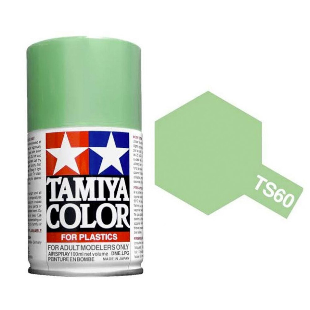 TAMIYA TS-60 Pearl Green 100ml Plastic Model Kit Spray Paint 85060