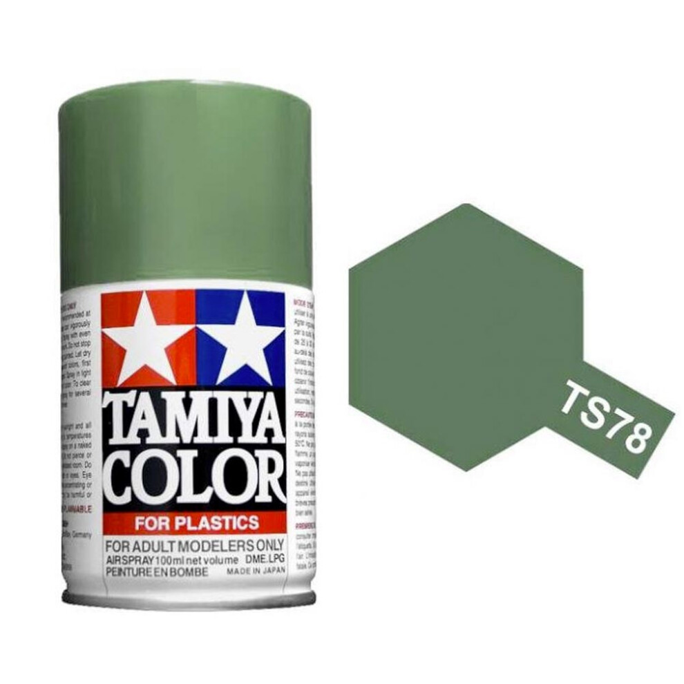 TAMIYA TS-78 Field Grey 100ml Plastic Model Kit Spray Paint 85078