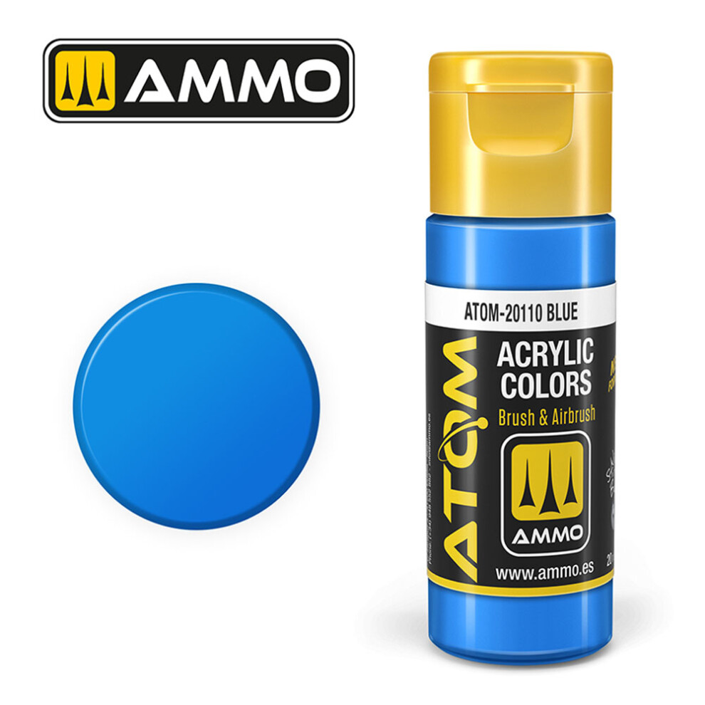Mig Blue Atom Color 20Ml Model Paint Ammo By 20110