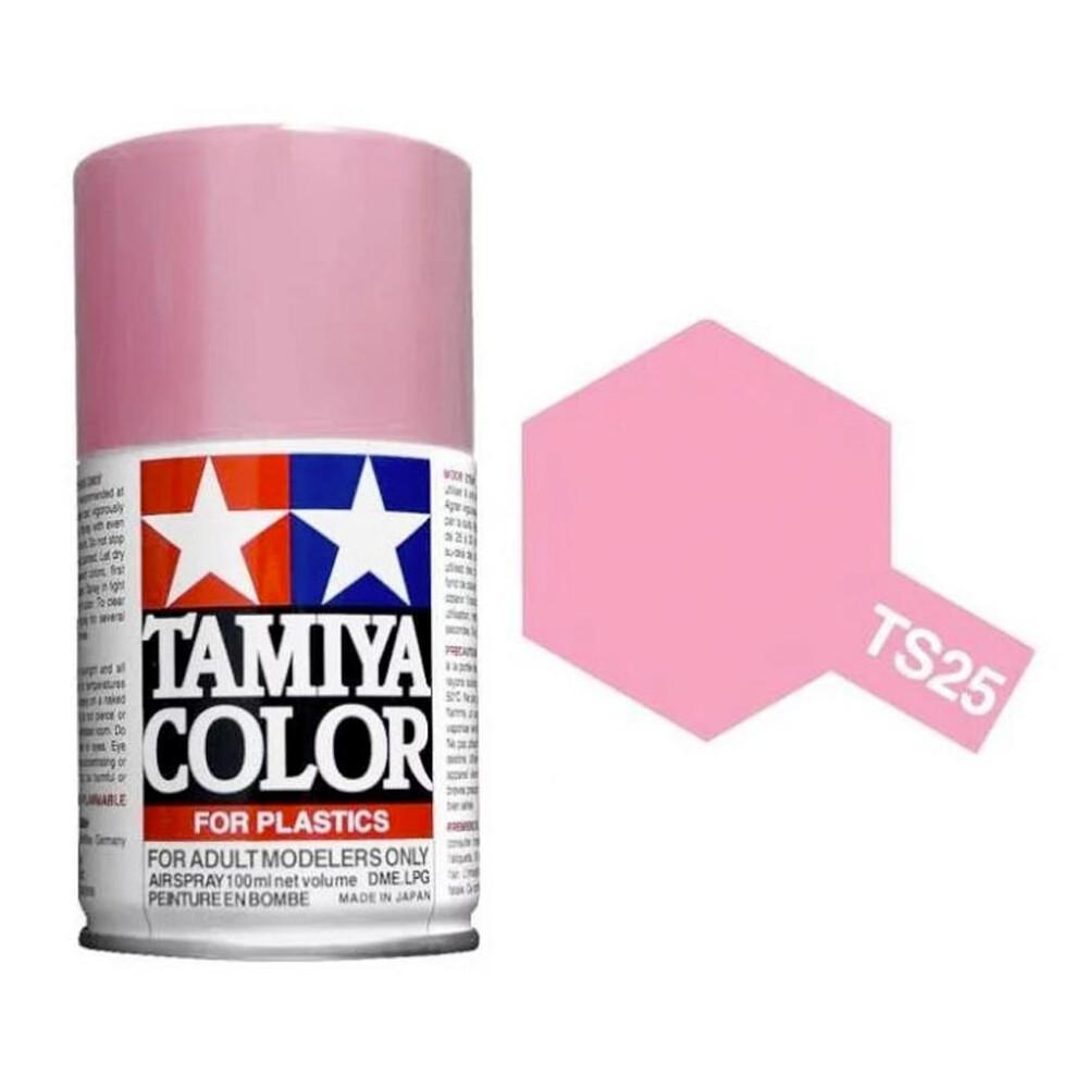 TAMIYA TS-25 Pink 100ml Plastic Model Kit Spray Paint 85025