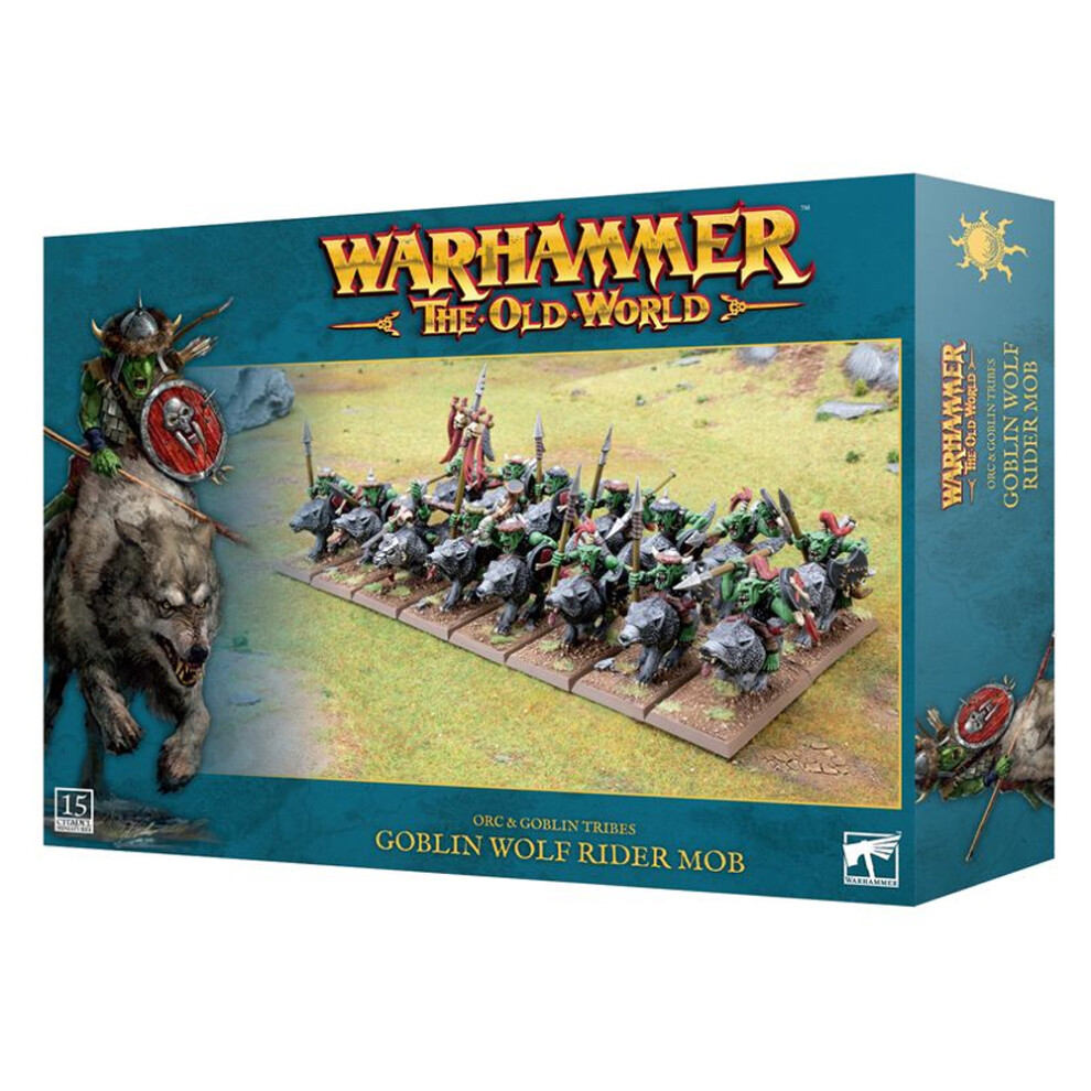 Games Workshop Warhammer The Old World O&G Tribes: Goblin Wolf Rider Mob 09-09