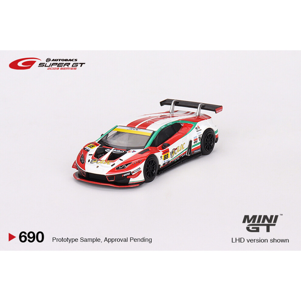 MiniGT Lamborghini Huracan GT3 Evo2 #88 2023 Super GT 1:64 Diecast Model 690-L-image-OPC-PDW6FCF-NEW
